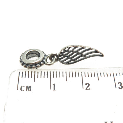 PANDORA 925 Sterling Silver Angel Wing Dangle Charm