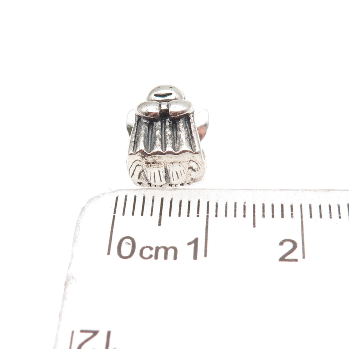 Pandora 925 Sterling Silver Angel of Hope Slide Bead Charm