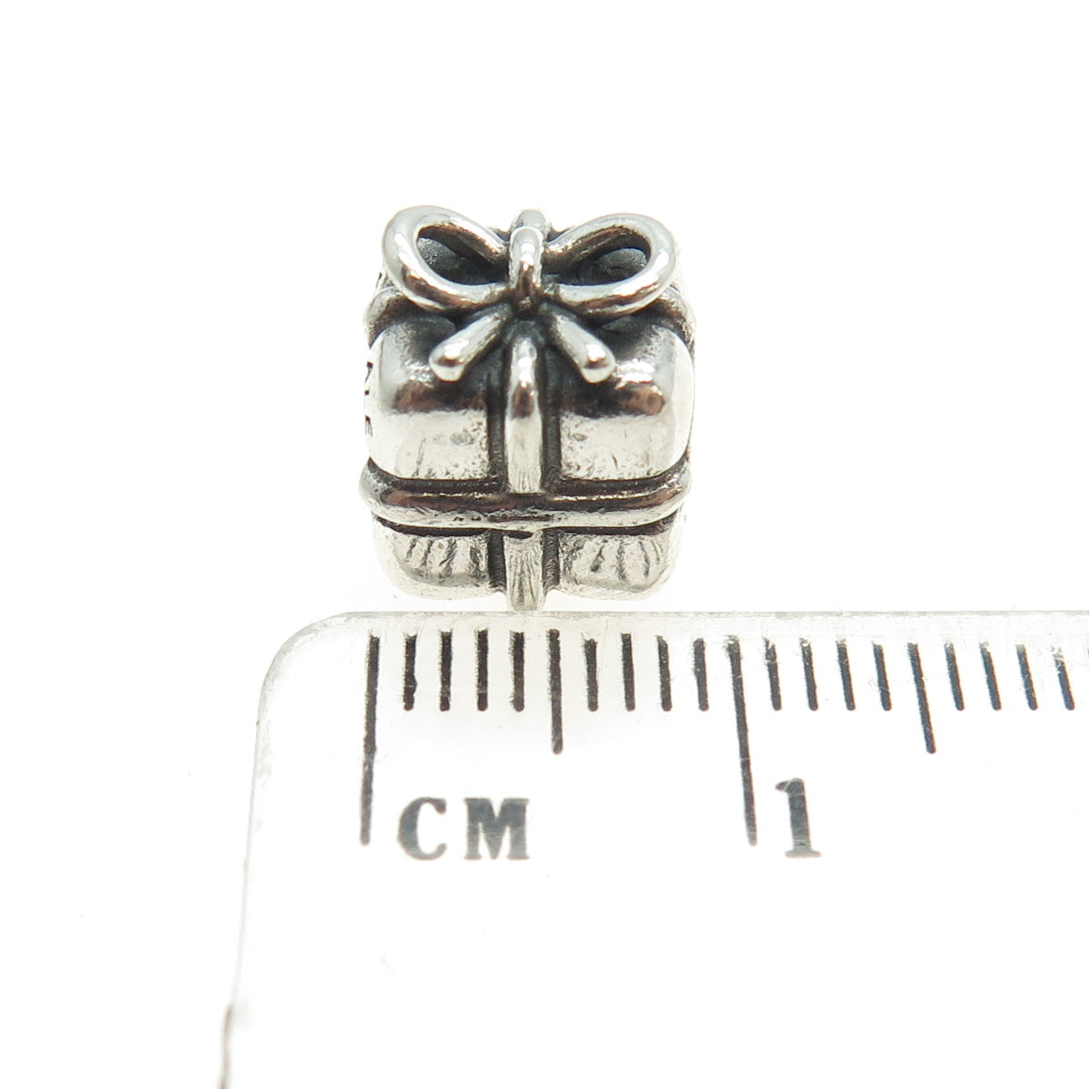 PANDORA 925 Sterling Silver Gift Box Bead Charm