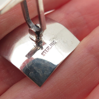 925 Sterling Silver Vintage Chinese King Oxidized Cufflinks