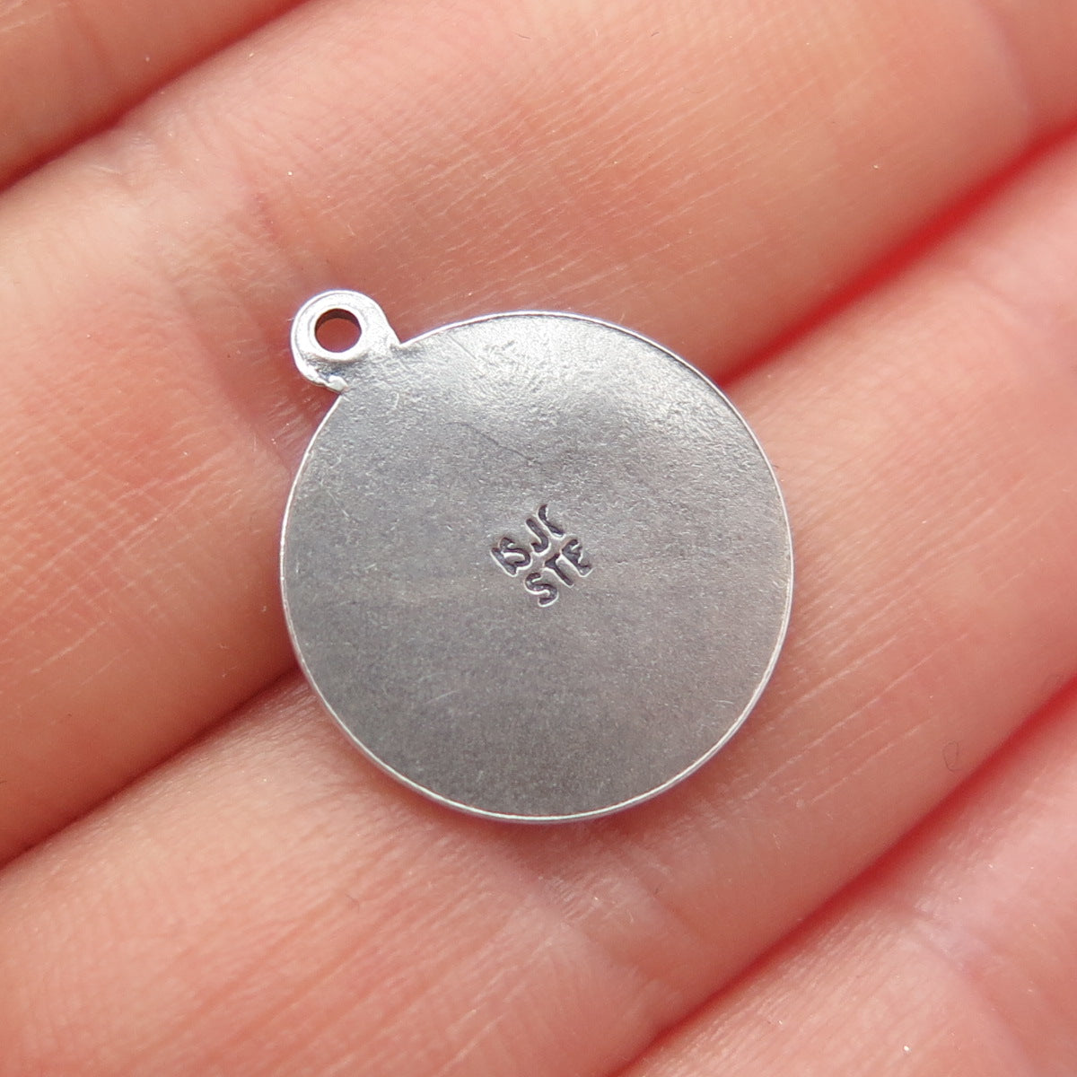 925 Sterling Silver Vintage 1967 ISJC Expo Friendship Minimalist Charm Pendant