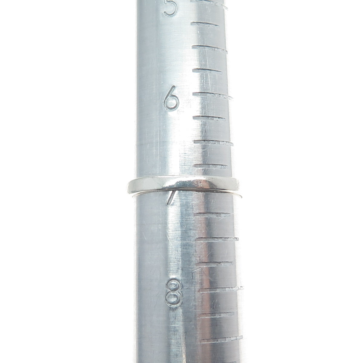 CELLINI 925 Sterling Silver Vintage Oval-Cut Blue C Z Ring Size 7