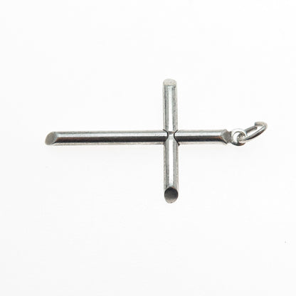 PPC Princess Pride 925 Sterling Silver Vintage Cross Charm Pendant