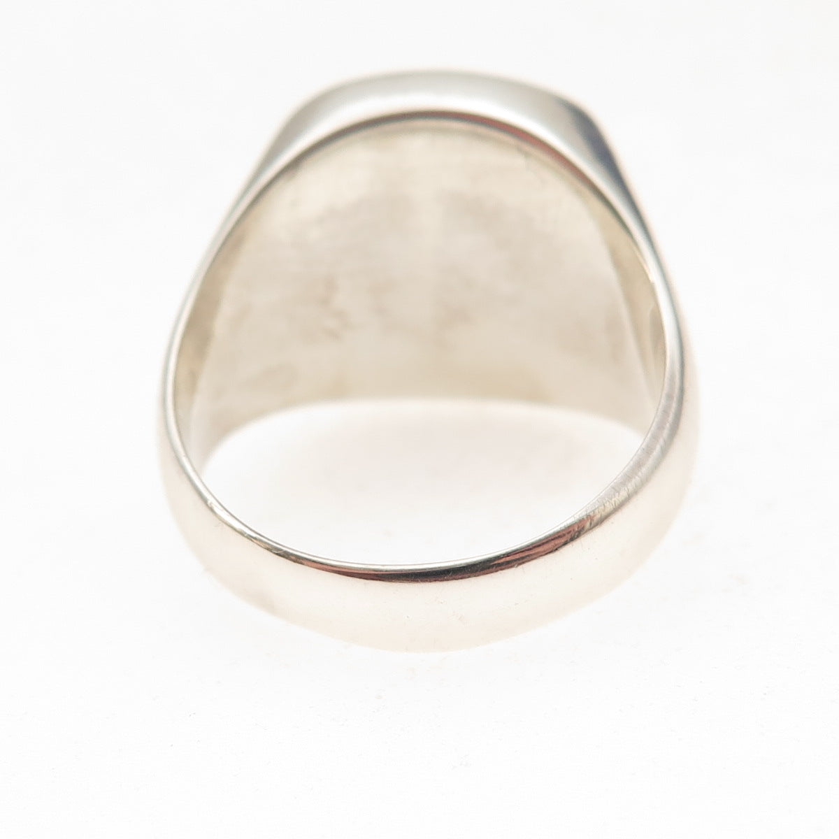 Dason 925 Sterling Silver Vintage Real Diamond Accent & Black Onyx Ring Size 10
