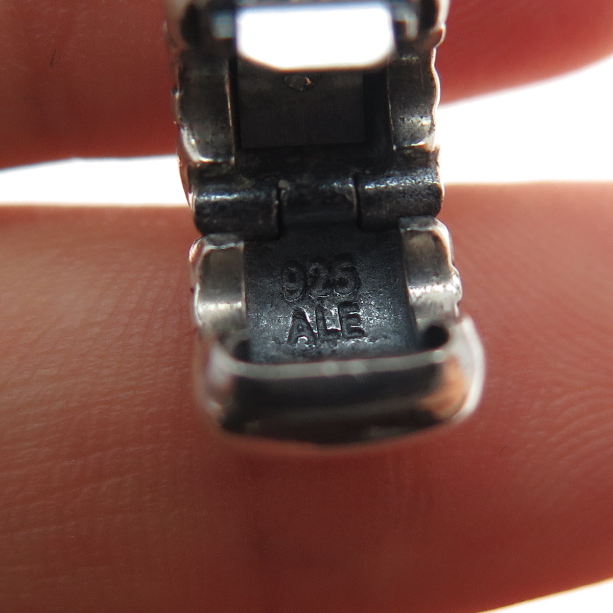 PANDORA 925 Sterling Silver Crazy Clip Lock Charm