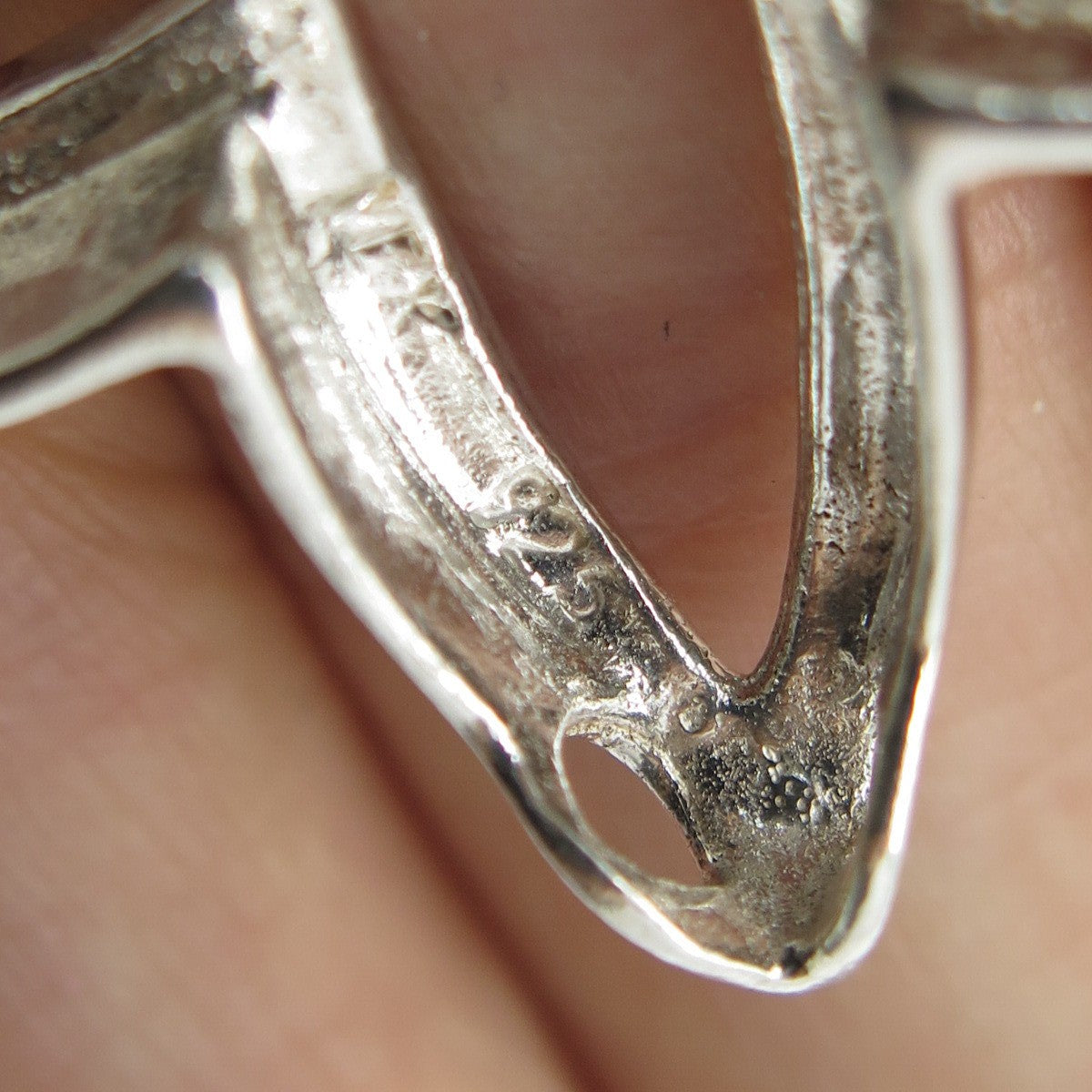 925 Sterling Silver Vintage Mexico Starfish Pin Brooch