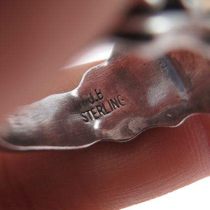 Jack Bly Kewa Old Pawn 925 Sterling Silver 2-Tone Vintage Eagle Ring Size 11.25