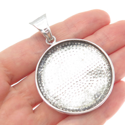 SILPADA 925 Sterling Silver Vintage Modernist Disc Pendant