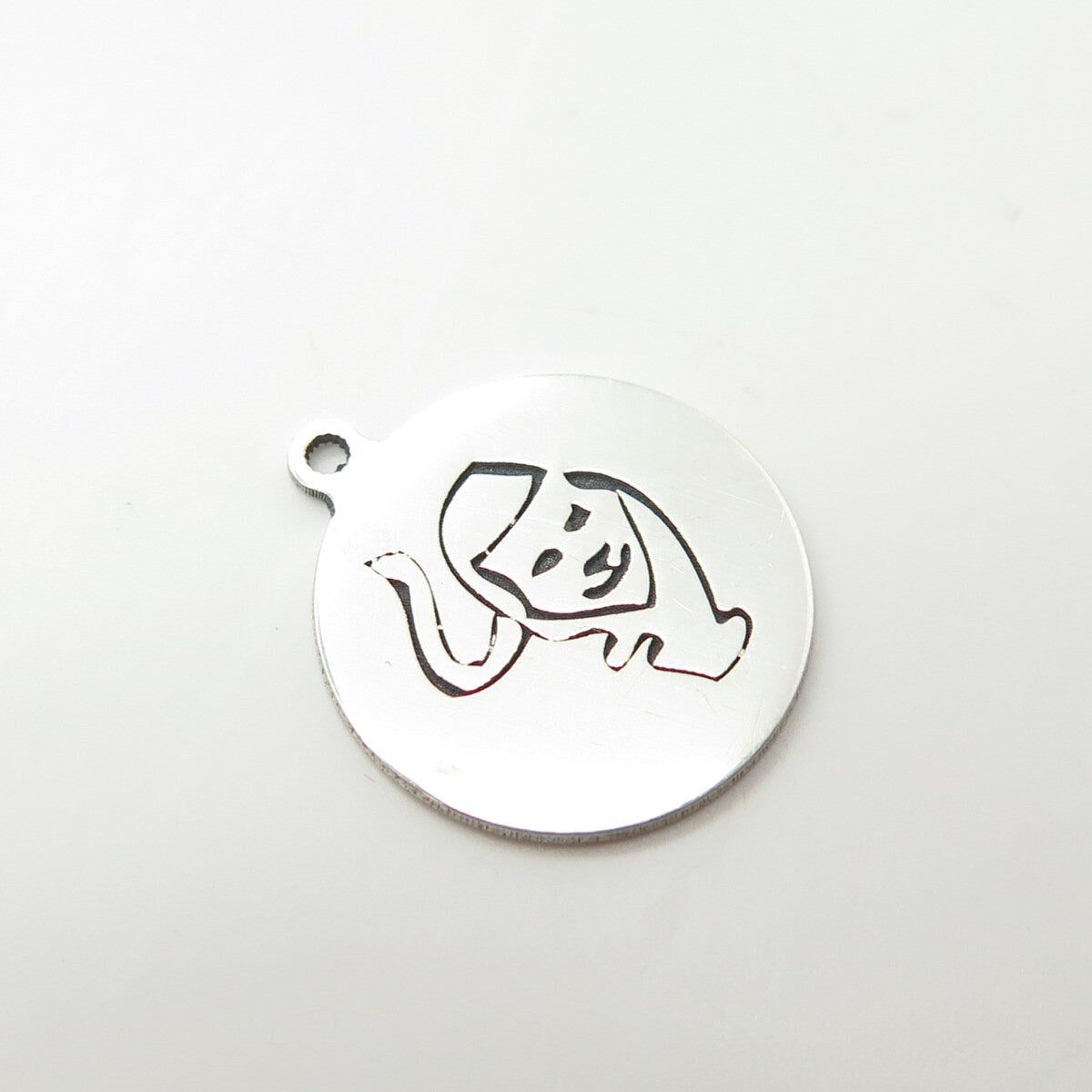 925 Sterling Silver USA Two In Town Wild Cat Charm Pendant
