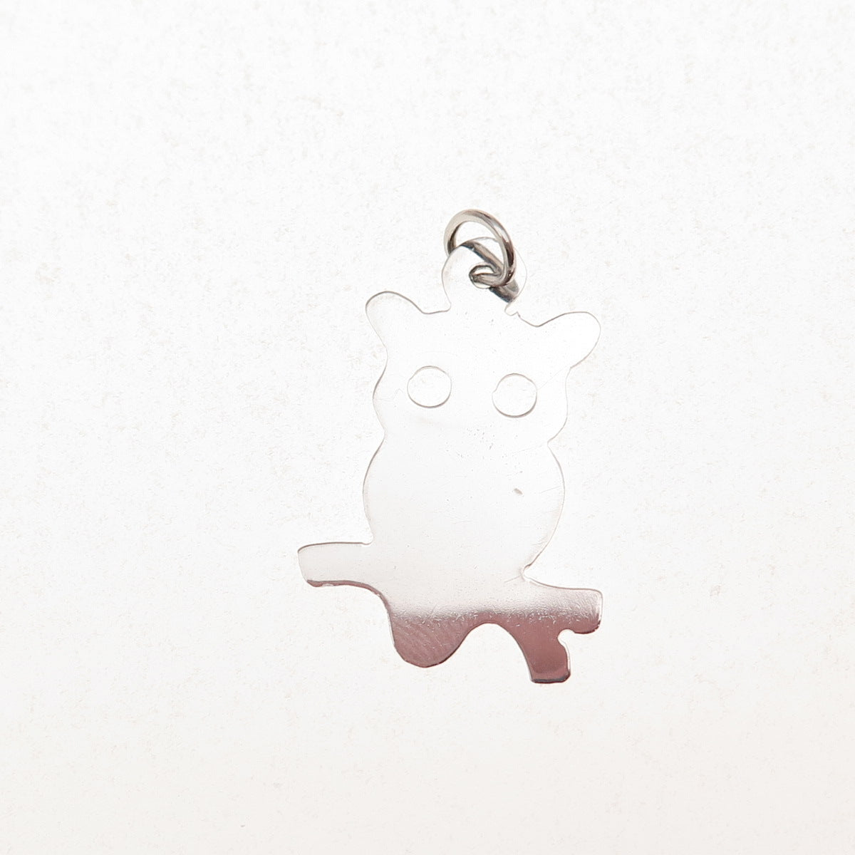 Mark Mercy 925 Sterling Silver Vintage Wise Owl Bird Charm Pendant