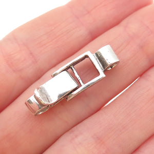 925 Sterling Silver Vintage Mexico Bracelet / Necklace Lock Clasp