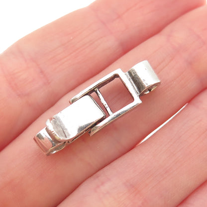 925 Sterling Silver Vintage Mexico Bracelet / Necklace Lock Clasp