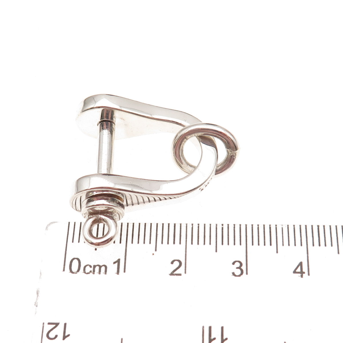 Tiffany & Co. 925 Sterling Silver Vintage Horseshoe Key Chain Ring