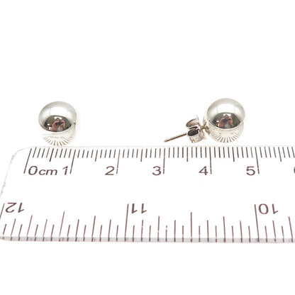 Tiffany & Co. 925 Sterling Silver Vintage HardWear 10mm Ball Stud Earrings