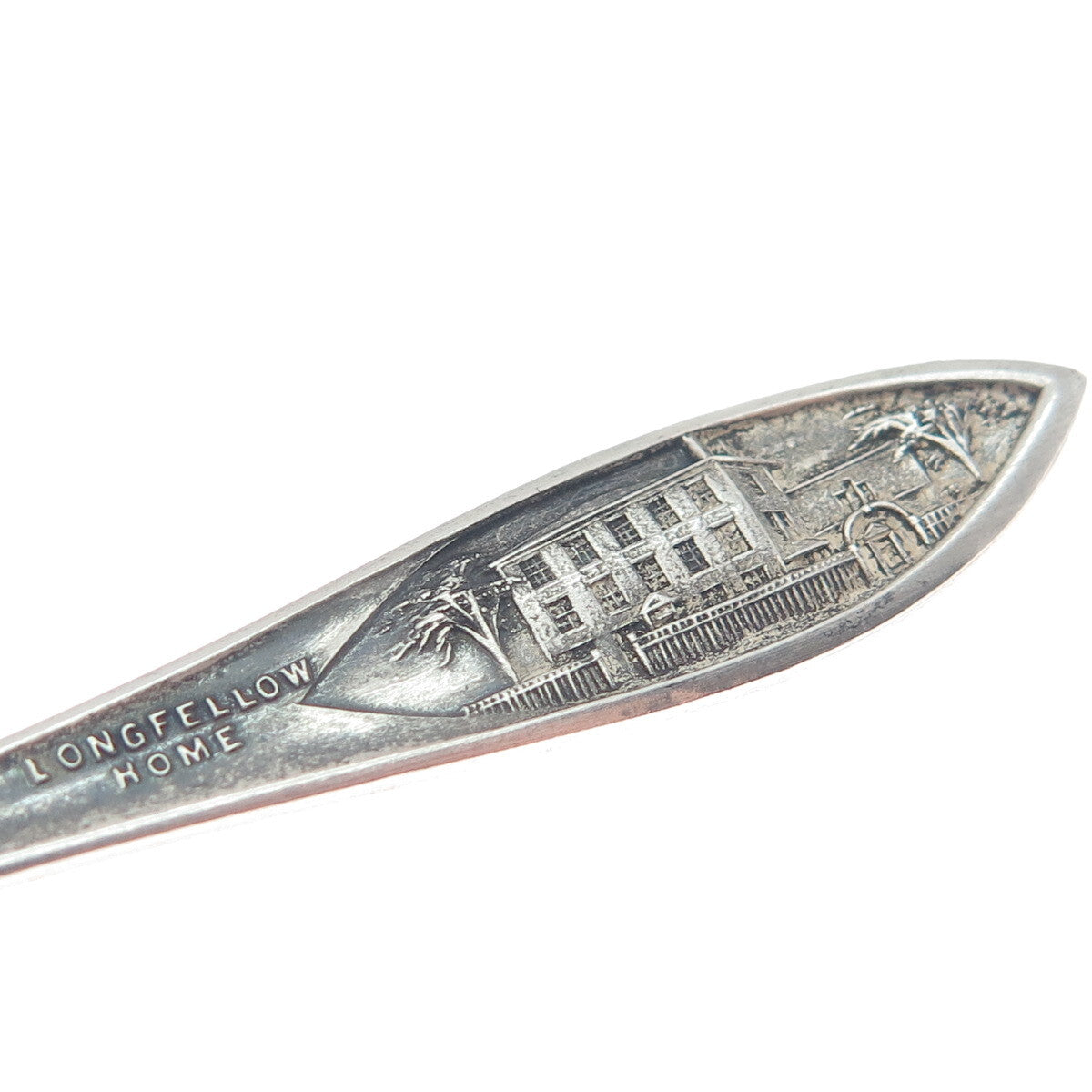 925 Sterling Silver Antique Art Deco Longfellow Home Portland ME Tea Spoon