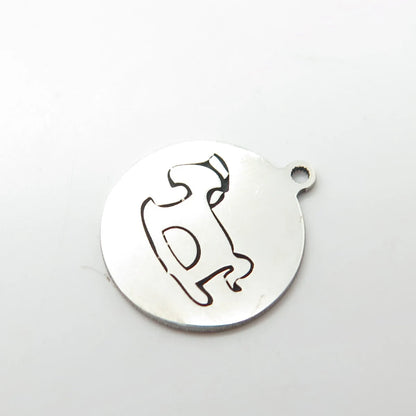 925 Sterling Silver USA Two In Town Rocking Horse Charm Pendant