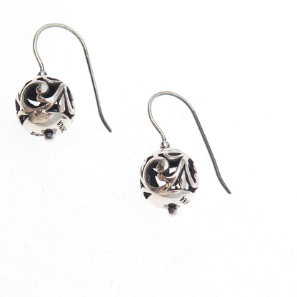 Silpada 925 Sterling Silver Vintage Simple Delight Ball Earrings