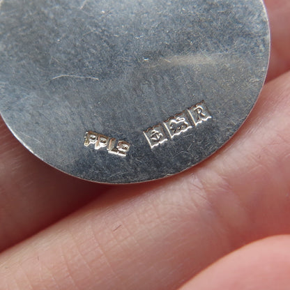 PAYTON PEPPER & SONS LTD Sterling Silver Vintage 1966 Birmingham Bahamas Pendant