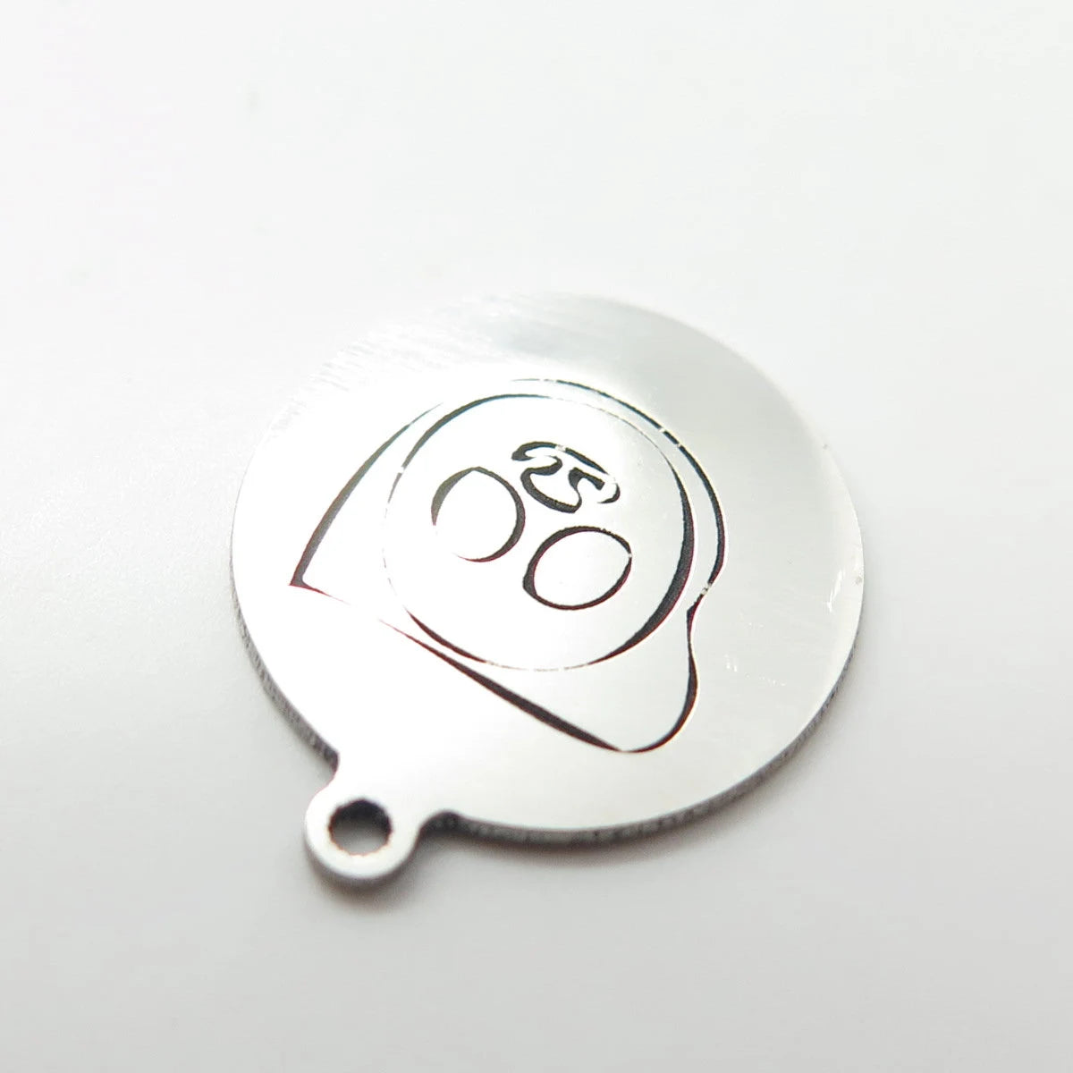 925 Sterling Silver USA Two In Town Lemur Charm Pendant
