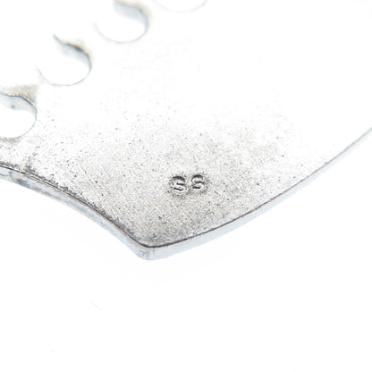 925 Sterling Silver Vintage Enamel CdM Tridenettes Charm Pendant