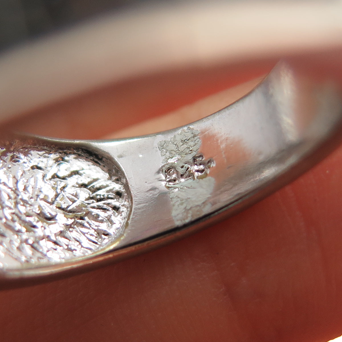 925 Sterling Silver Round-Cut Lab-Created Ruby & C Z Ring Size 6.5