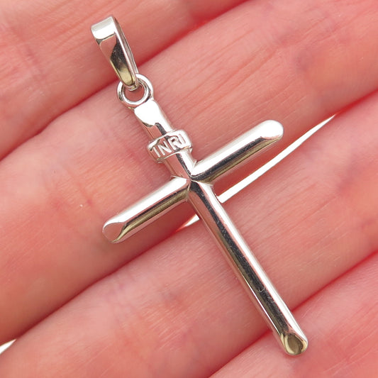 925 Sterling Silver Cross Religious Charm Pendant