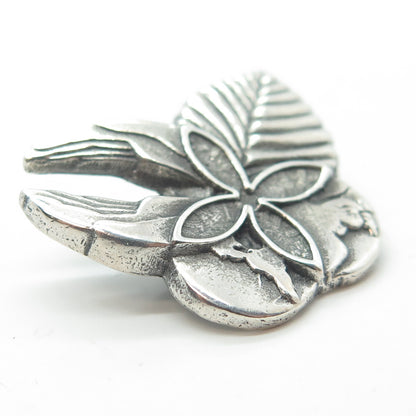 925 Sterling Silver Vintage Honorary Life Membership Order Pin Brooch / Pendant