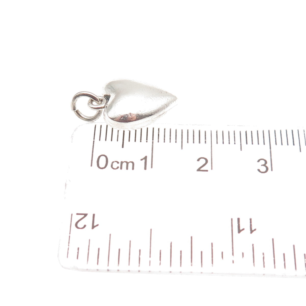 DANECRAFT 925 Sterling Silver Vintage Chatelaine Heart Mini Charm Pendant
