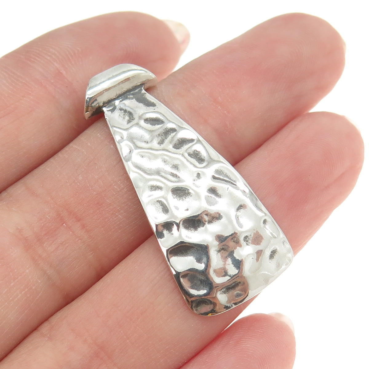 SILPADA 925 Sterling Silver Vintage Hammered Finish Pendant