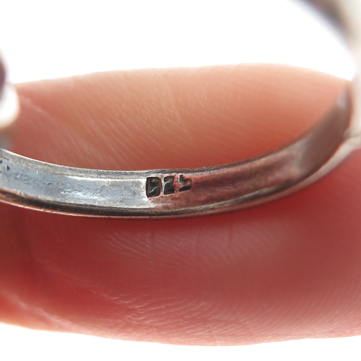 925 Sterling Silver Vintage Mexico Trinity Interlocked Band Ring Size 7.25