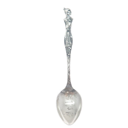 PAYE & BAKER 925 Sterling Antique Wisconsin Dells States & Cities Coffee Spoon