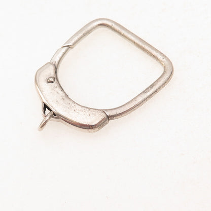 925 Sterling Silver Vintage Lobster Lock Key Ring Holder