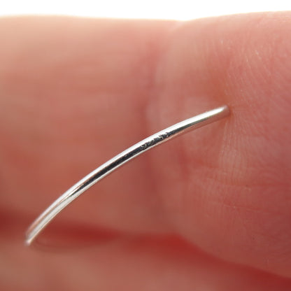 925 Sterling Silver 2-Tone Vintage Real Pearl Modernist Hammered Dangle Earrings