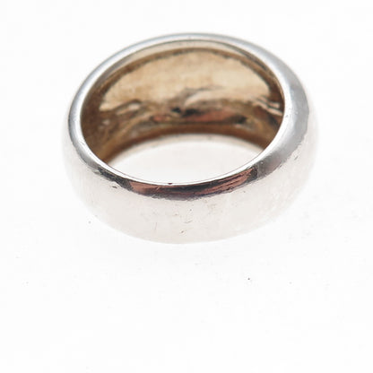 Silpada 925 Sterling Silver Vintage Modernist Dome Ring Size 9.25