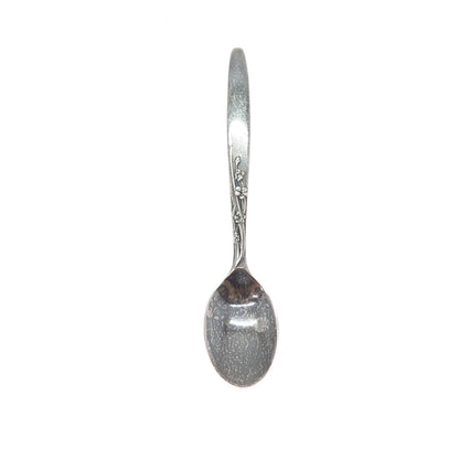 LUNT 925 Sterling Silver Vintage 1954 Summer Song Spoon Oxidized Pin Brooch