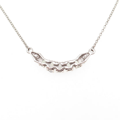 Chuck Clemency 925 Sterling Silver Real Tanzanite Cable Chain Necklace 18"
