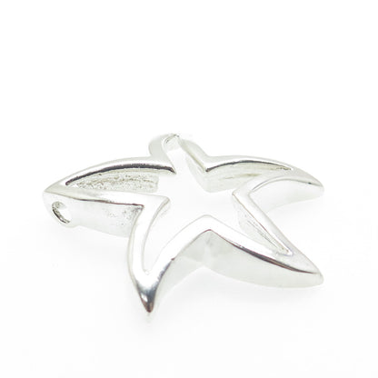 925 Sterling Silver Vintage Mexico Starfish Pin Brooch