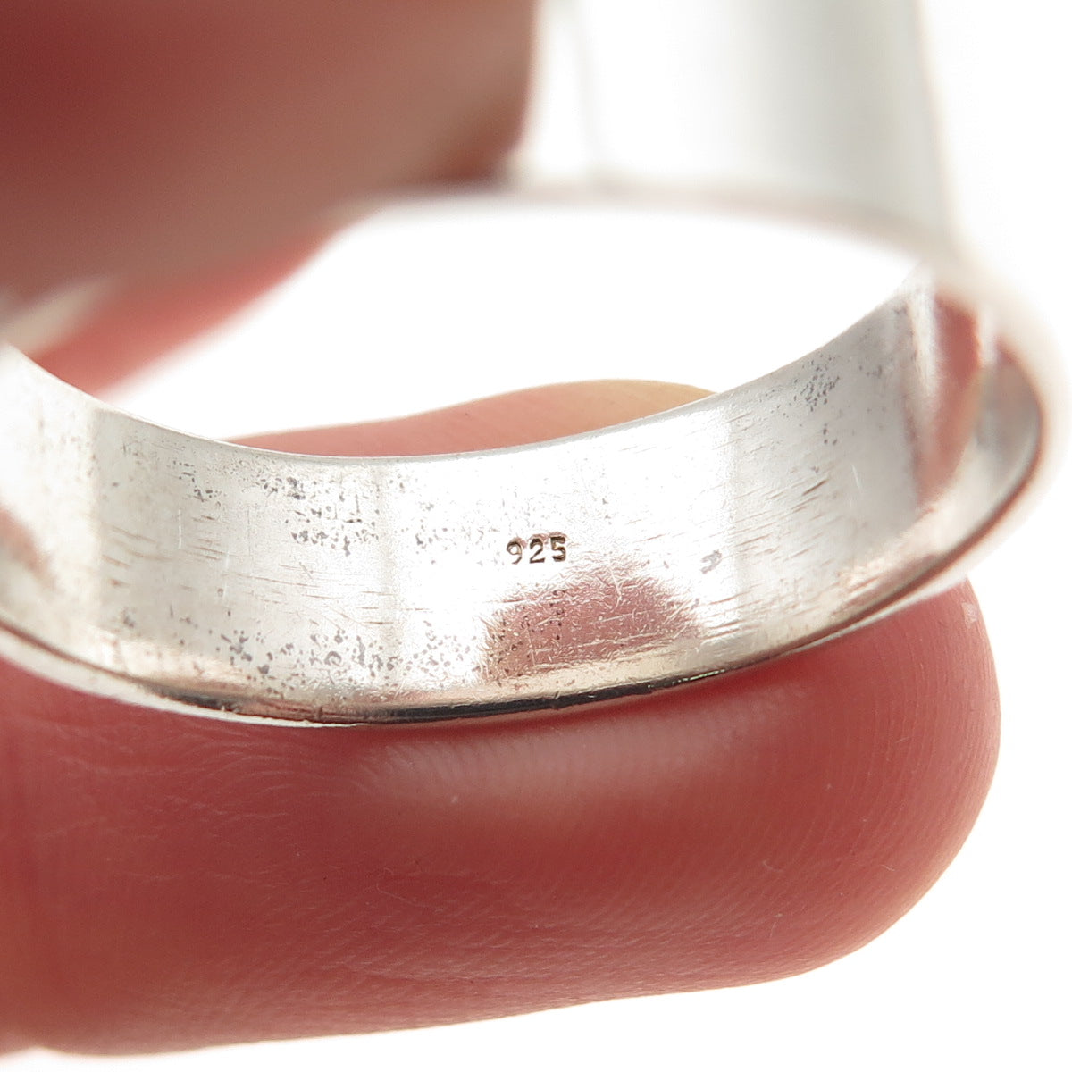 925 Sterling Silver Vintage Band Ring Size 11