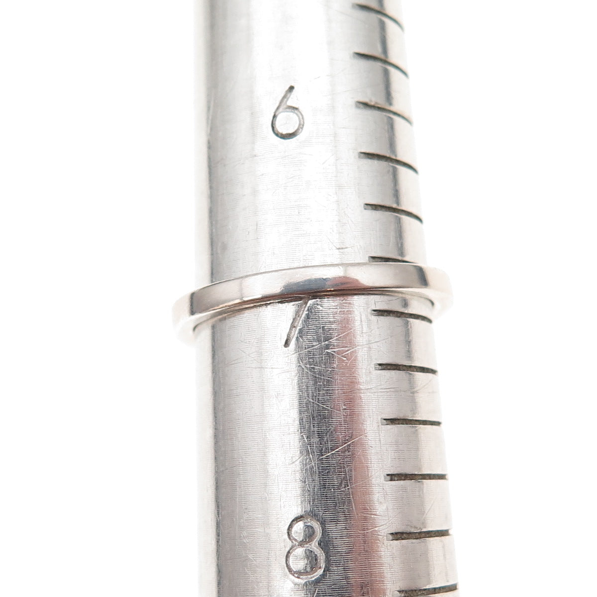Jane Seymour 925 Sterling Silver Real Diamond Half Eternity Band Ring Size 7