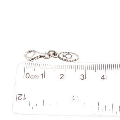 Pandora 925 Sterling Silver Bracelet / Necklace Lobster Lock Clasp Tag