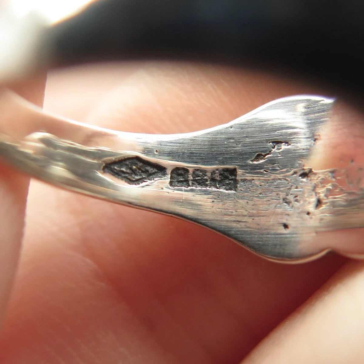 925 Sterling Silver Vintage Chinese Character Adjustable Ring Size 5.75