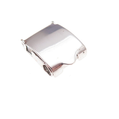 Napier 925 Sterling Silver Antique Art Deco Bracelet / Necklace Lock Clasp