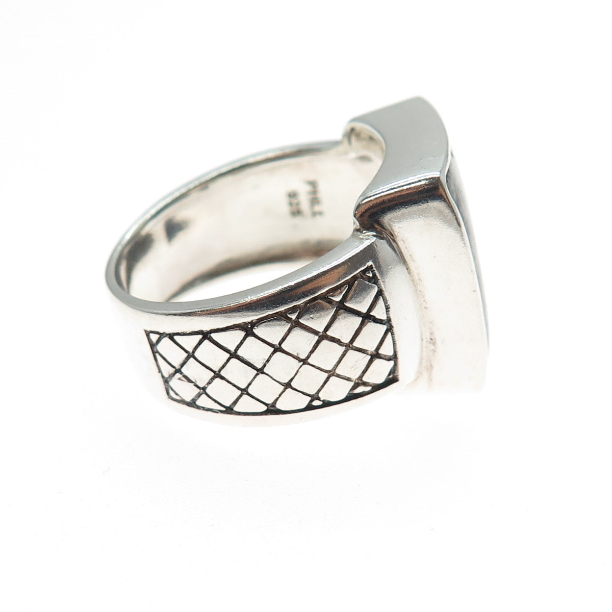 PHLD PlayHardLookDope 925 Sterling Silver Real K2 Jasper Ring Size 10.75