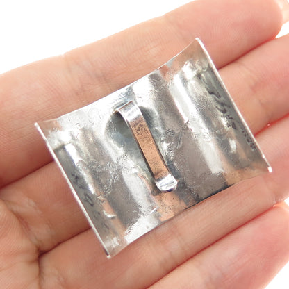 Bruce Wood Navajo Old Pawn Sterling Silver Vintage Southwestern Tribal Pendant