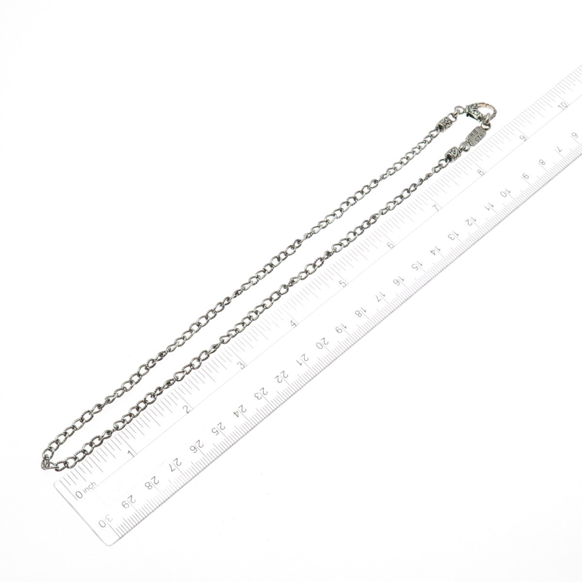 EFFY 925 Sterling Silver Curb Chain Necklace 18"