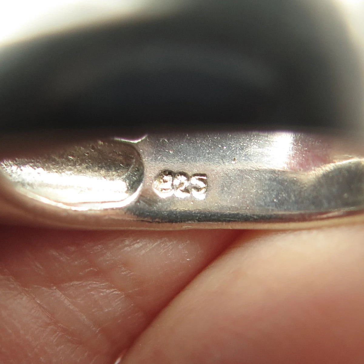 925 Sterling Silver Vintage Wide Crisscross Cocktail Ring Size 8.25
