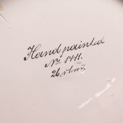 G. LIBERS Antique Porcelain Classical Landscape Scene Hand-Painted Plate #1411