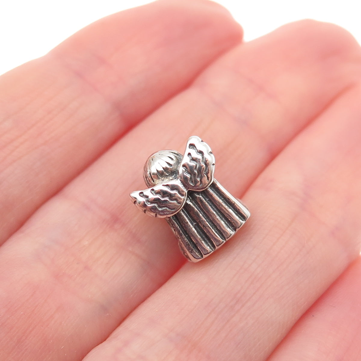 Pandora 925 Sterling Silver Angel of Hope Slide Bead Charm