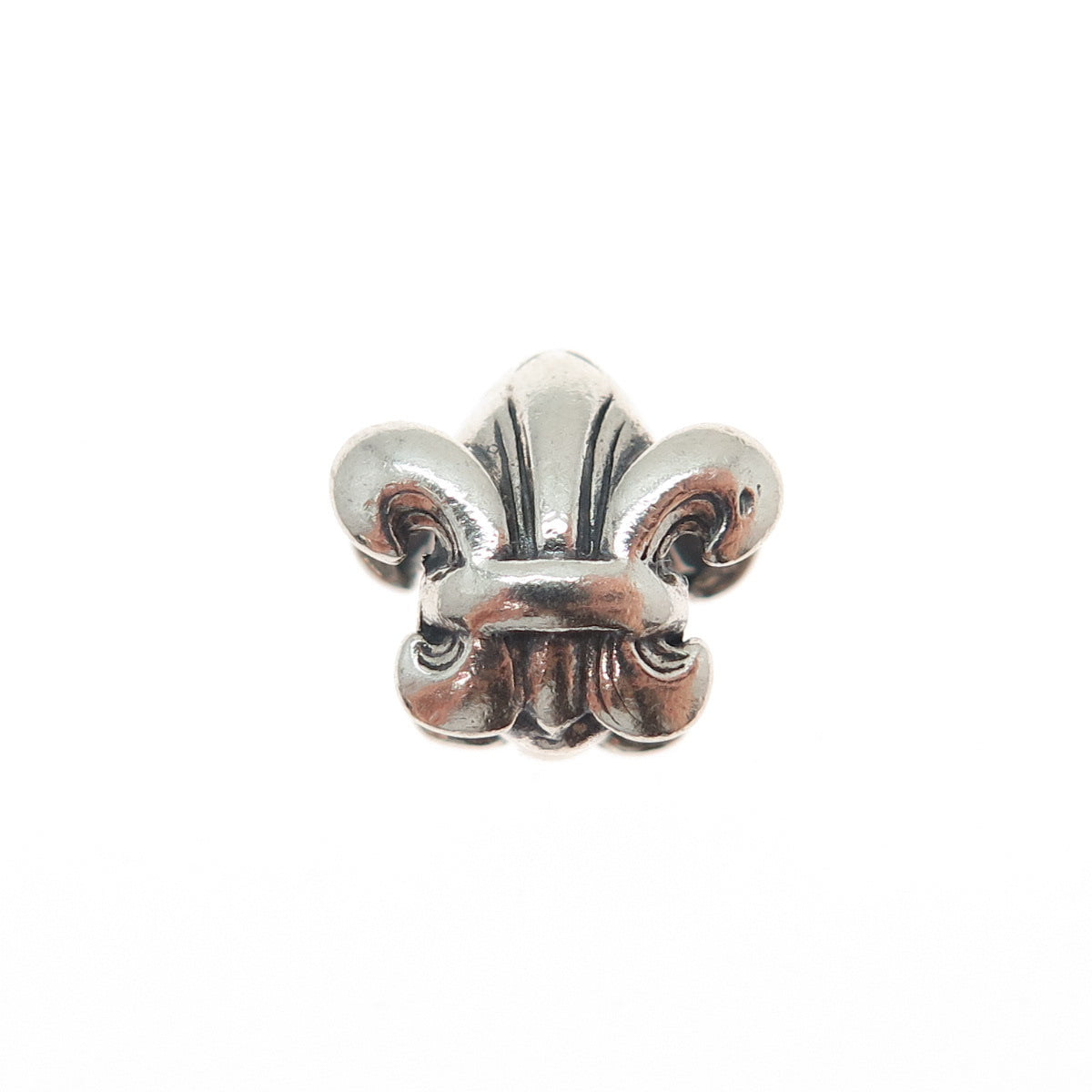 CHAMILIA 925 Sterling Silver Fleur de Lis Oxidized Bead Charm