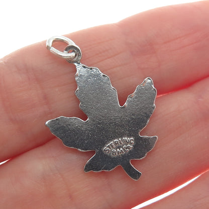 BREADNER CO. 925 Sterling Silver Vintage Enamel 1000 Islands Minimalist Pendant